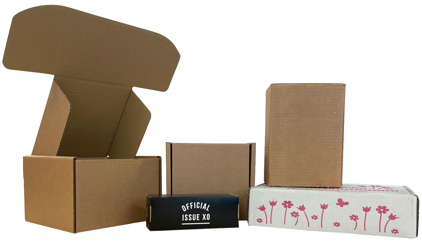 Custom Made Cardboard Postal Boxes
